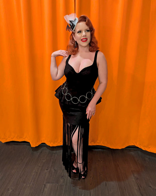 NYMERIA FRINGE MAXI DRESS | PREORDER