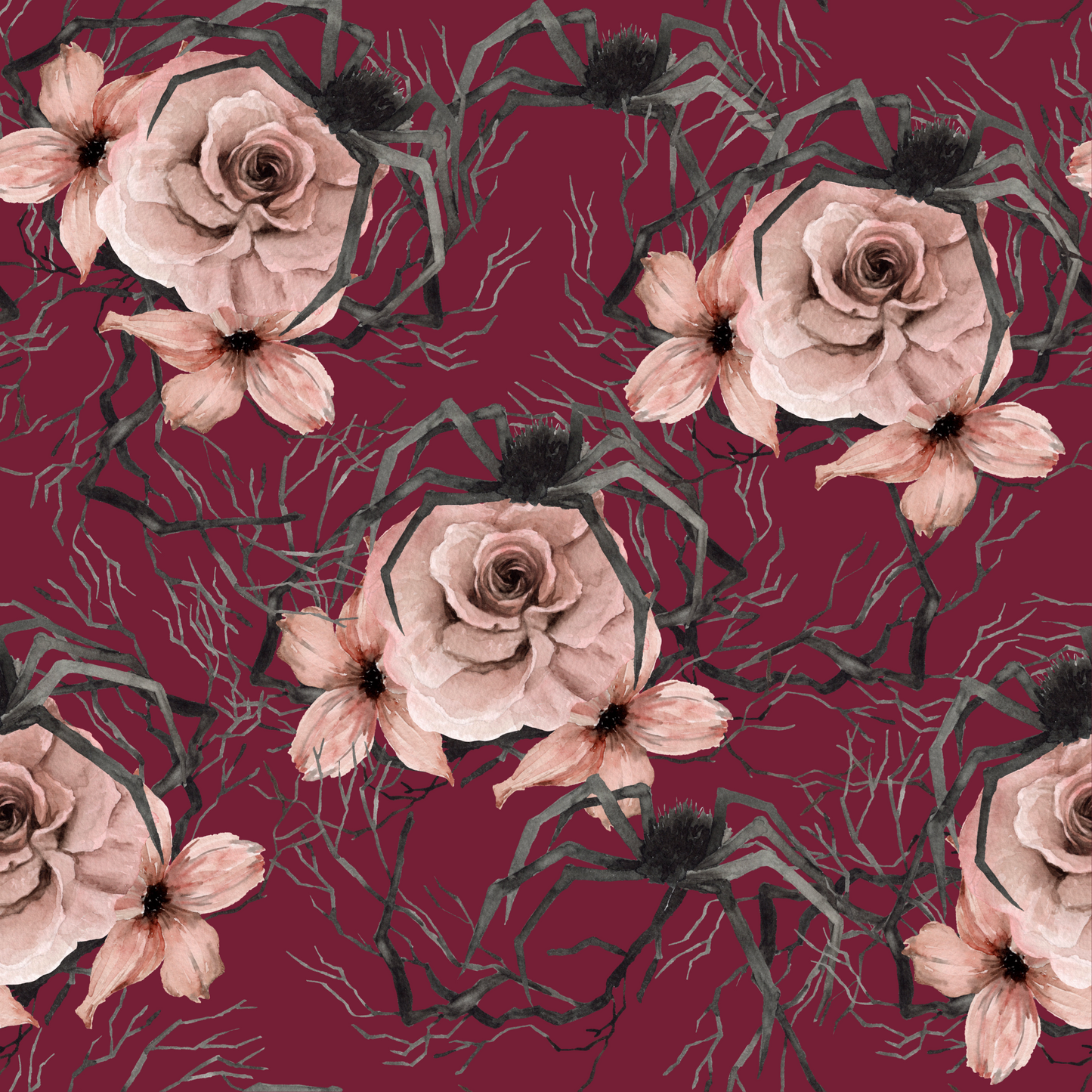 LUNA TROUSERS BLACK WIDOW LOVER (WINE) | PREORDER