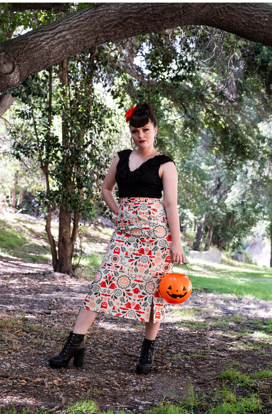 (WS) NIMUE SKIRT (FALL-O-WEEN) | PREORDER