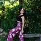 LUNA TROUSERS BLACK WIDOW LOVER (WINE) | PREORDER