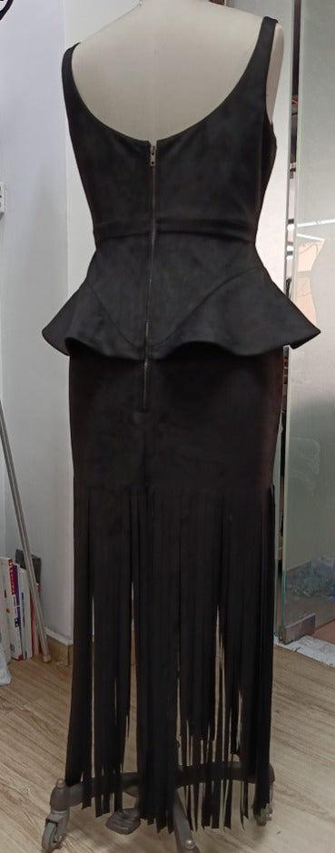 NYMERIA FRINGE MAXI DRESS | PREORDER