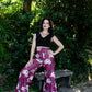 LUNA TROUSERS BLACK WIDOW LOVER (WINE) | PREORDER