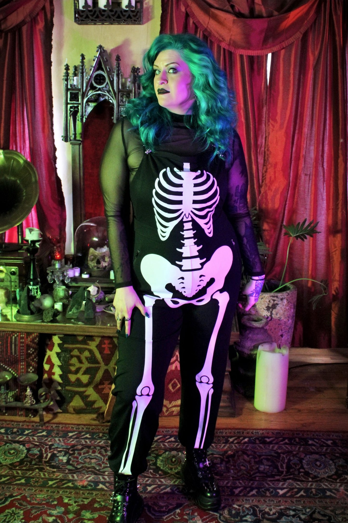 GFY SKELLY OVERALLS | PREORDER