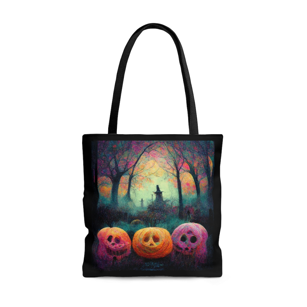 HAUNTED HOUSE TOTE BAG