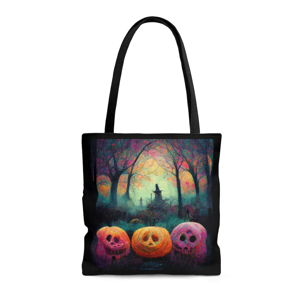 HAUNTED HOUSE TOTE BAG