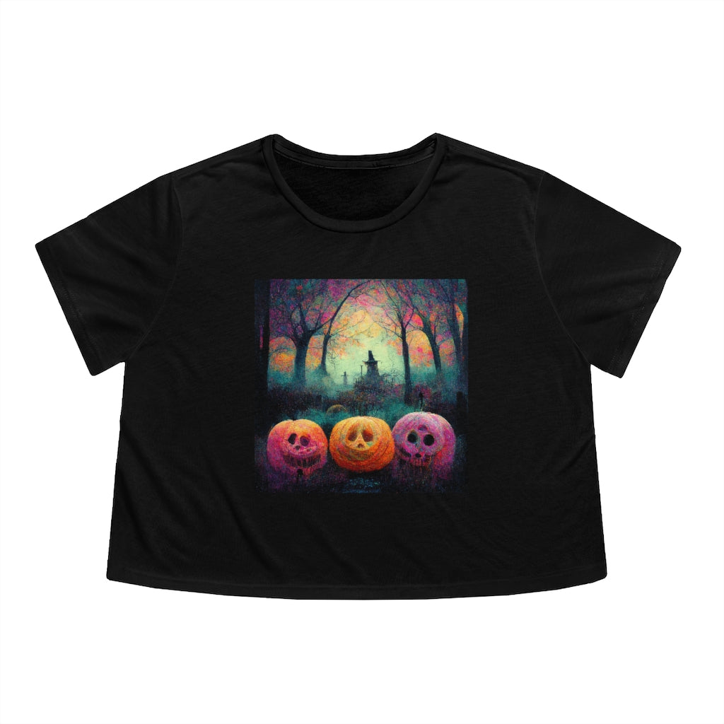HAUNTED HOUSE CROP TOP